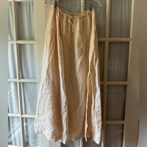 DISSH Linen Drawstring Skirt